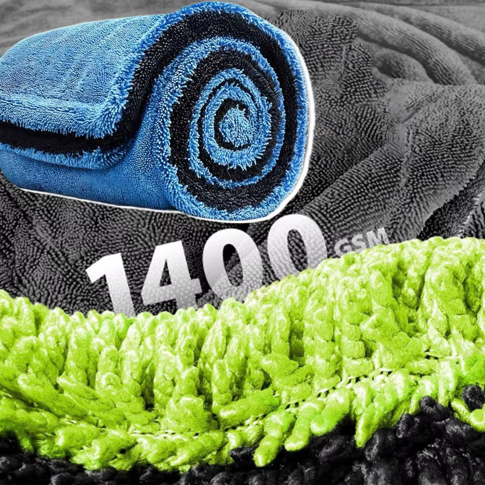 Absorbent Car Towel Car Detailing Rags Quick Drying Cloth Multi-Purpose Car Wash Towel for Car Window Cleaning and Auto Care