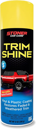 91034 Trim Shine – Black Trim and Plastic Restorer for Cars – Vinyl and Plastic Trim Protectant Coating for Interior and Exterior Use – Fast-Drying No Sling – 12 Oz
