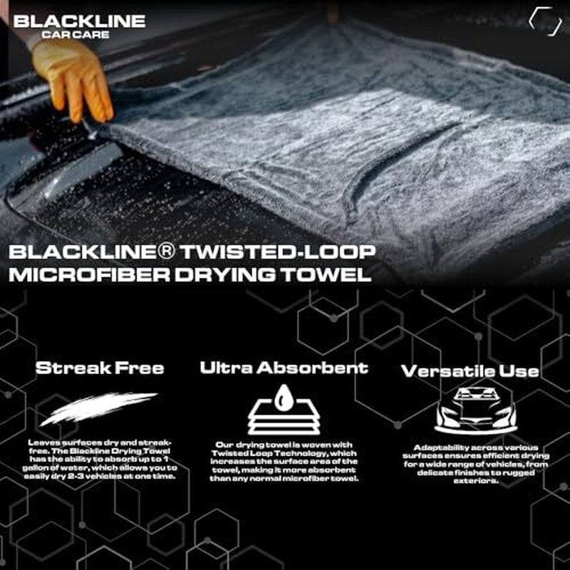 Blackline Car Care Extra-Large, Ultra-Absorban