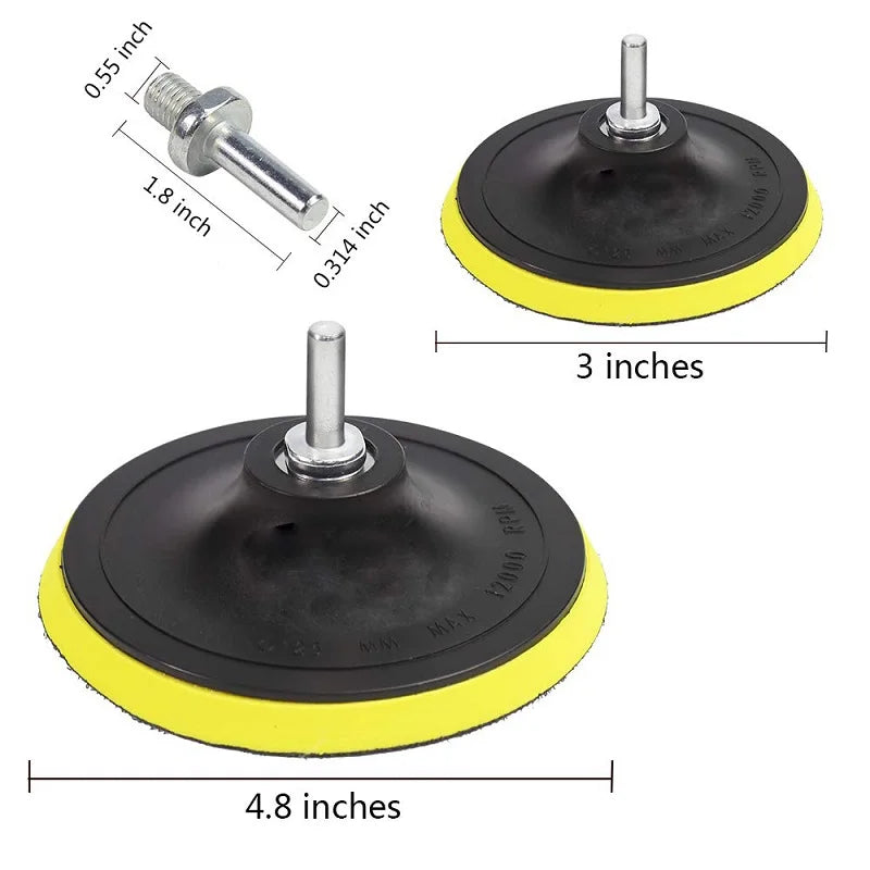 39 Pcs Car Care Polishing Pads Kit Polishing and Waxing Set