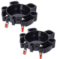Ami 2-Pieces Set 5 Gal. 250 Lbs. Rolling Bucket Dolly with 5 Swivel Casters Removable Bucket Dolly for Car Wash Dolly
